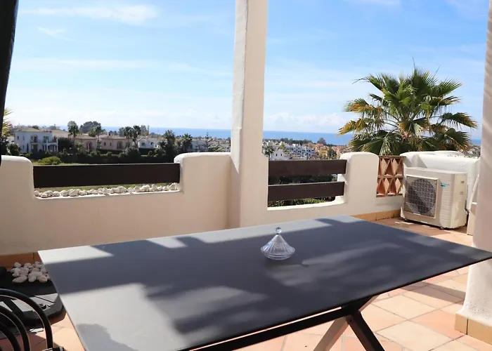 Sunset Resina Golf - 2 Bedrooms With Sea View - Appartement Estepona
