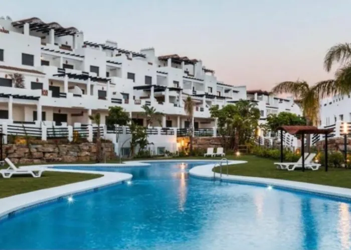 Sunset Resina Golf - 2 Bedrooms With Sea View - Apartment Estepona
